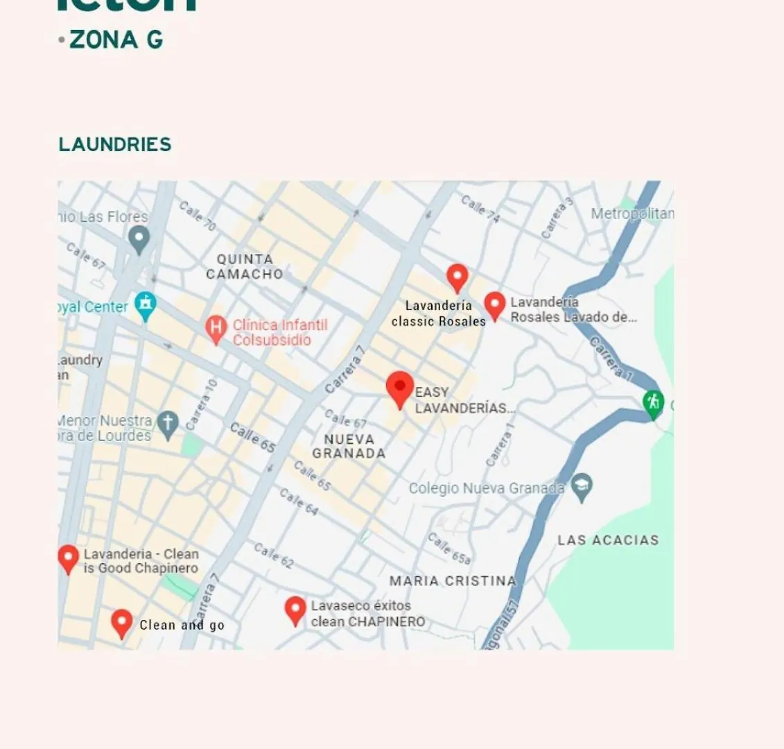 Apartment Trendy Living In Bogota Zona G 104